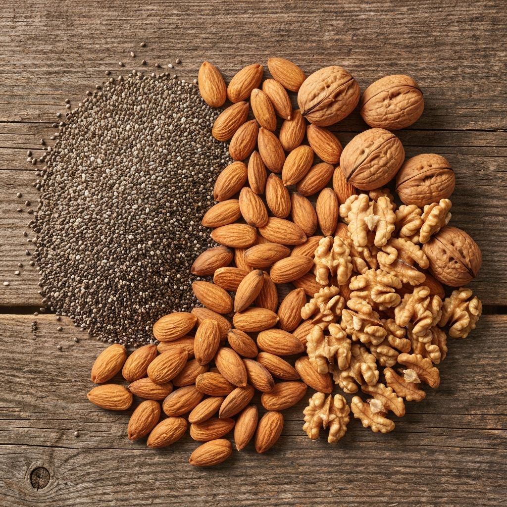 Organic seeds and nuts